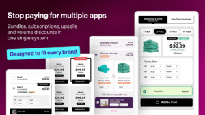 Mix and match bundles, BOGO deals and native widget templates