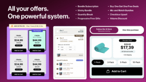 Frequently bought together, volume discounts and cross-sells